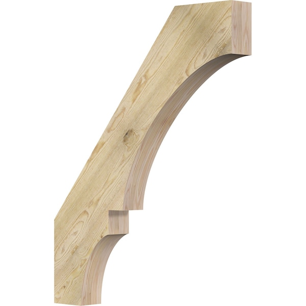 Ekena Millwork 4"W x 32"D x 40"H Balboa Rough Sawn Knee Brace, Douglas Fir BRC04X32X40BOA00RDF - main